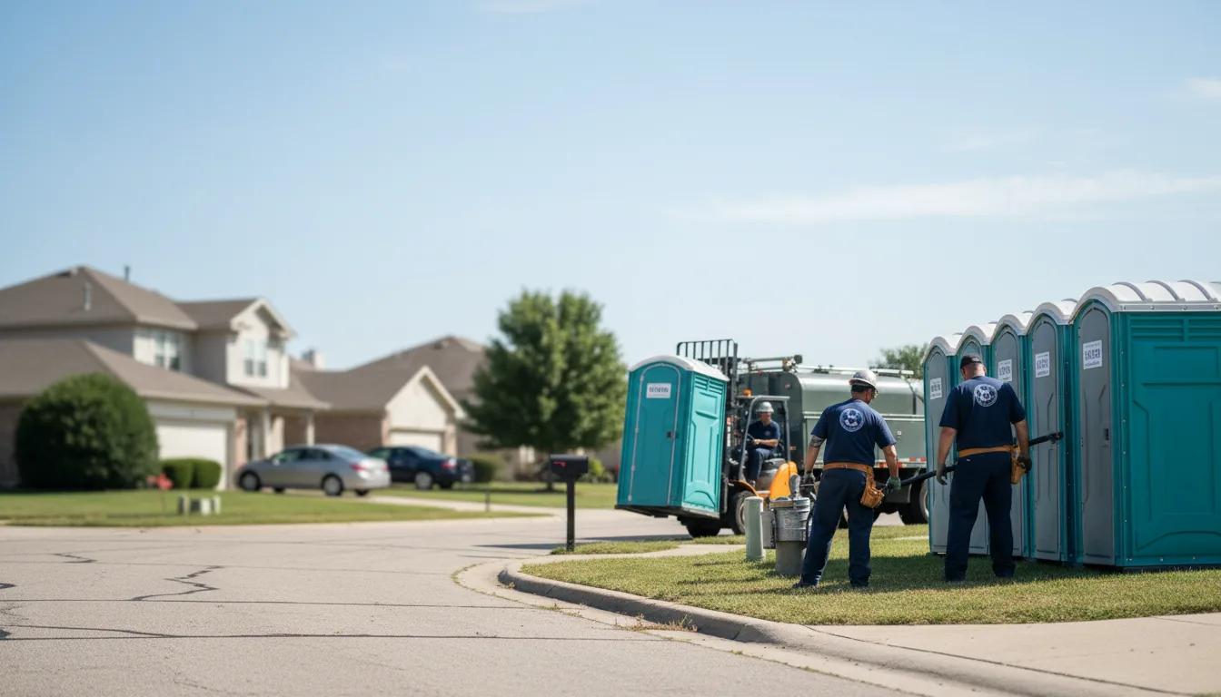 Porta Potty Rental in Ford, KS near me